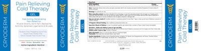 Gallon (Cryoderm Gallon Gel 2019 Label 01)